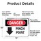 Signmission Safety Culture Sign, 14 in Width, Aluminum, Rectangle OS-2PACK-DS-A-1014-L-1716 - alternate 5